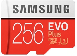 Карта памяти 256Gb Samsung EVO+ MB-MC256HA