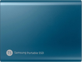 Внешний жесткий диск SSD 500Gb Samsung T5 (MU-PA500B/WW) Blue (2.5