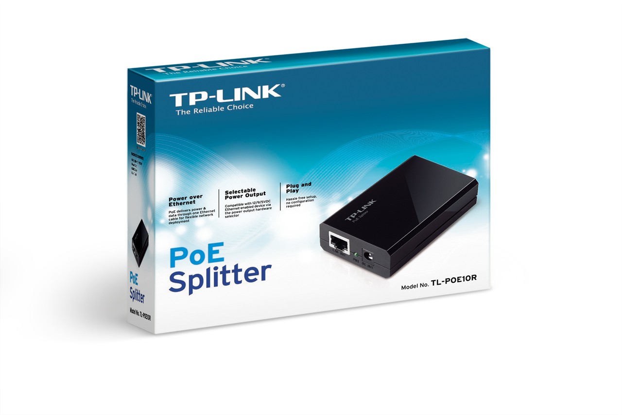 PoE адаптер TP-Link TL-PoE10R