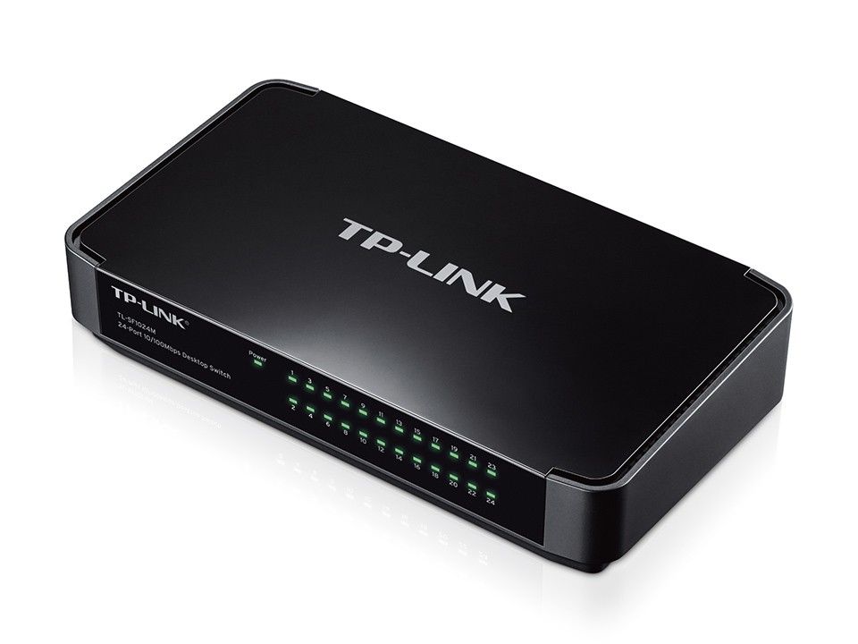 Коммутатор TP-Link TL-SF1024M (24xLAN 10/100Mbit/s)