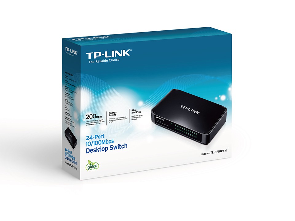 Коммутатор TP-Link TL-SF1024M (24xLAN 10/100Mbit/s)