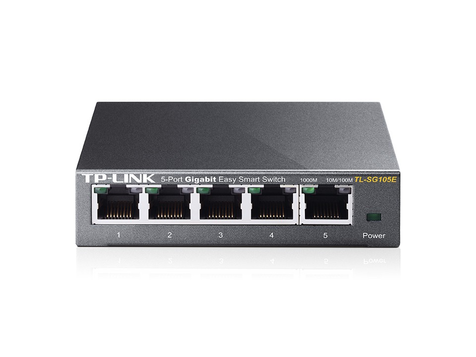 Коммутатор TP-Link TL-SG105E (5xLAN 10/100/1000Mbit/s)