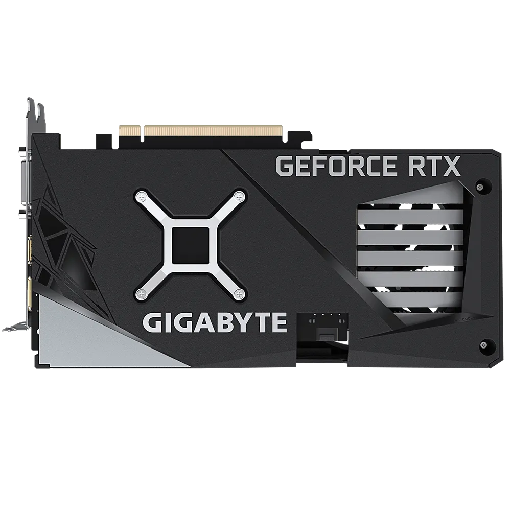 Видеокарта Gigabyte RTX 3050 WINDFORCE OC 8G (GV-N3050WF2OC-8GD)