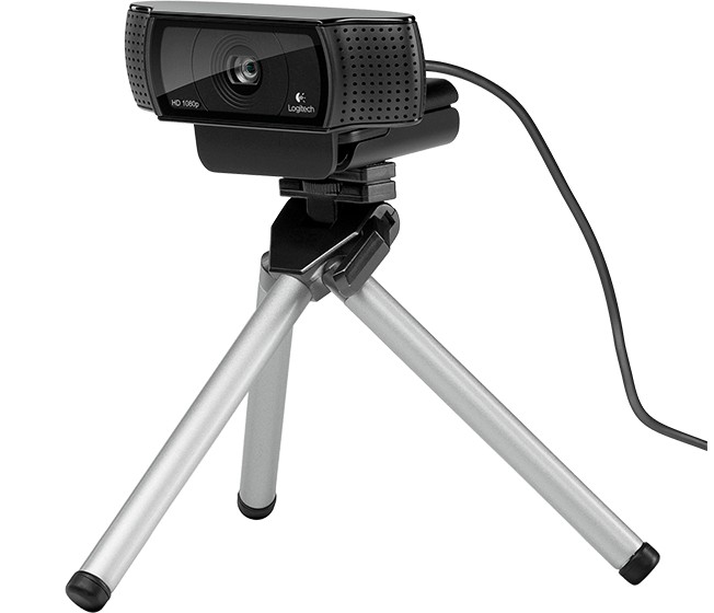 Веб-камера Logitech HD Pro Webcam C920 (960-001055) Black (1920x1080, Mic, USB 2.0)