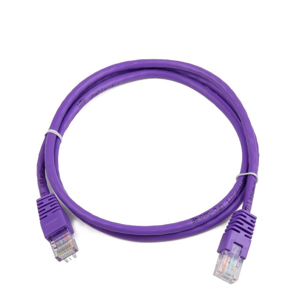 Патч-корд Cablexpert PP12-0.5M/V 0.5m Violet