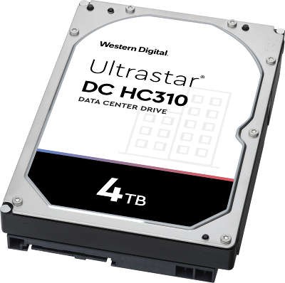 Жесткий диск 4Tb Western Digital Ultrastar DC HC310 (HUS726T4TALE6L4) (SATA-6Gb/s, 7200 rpm, 256Mb)