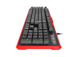 Клавиатура Genesis RHOD 110 (NKG-0975) Black\Red (Проводная, сменные клавиши, USB)