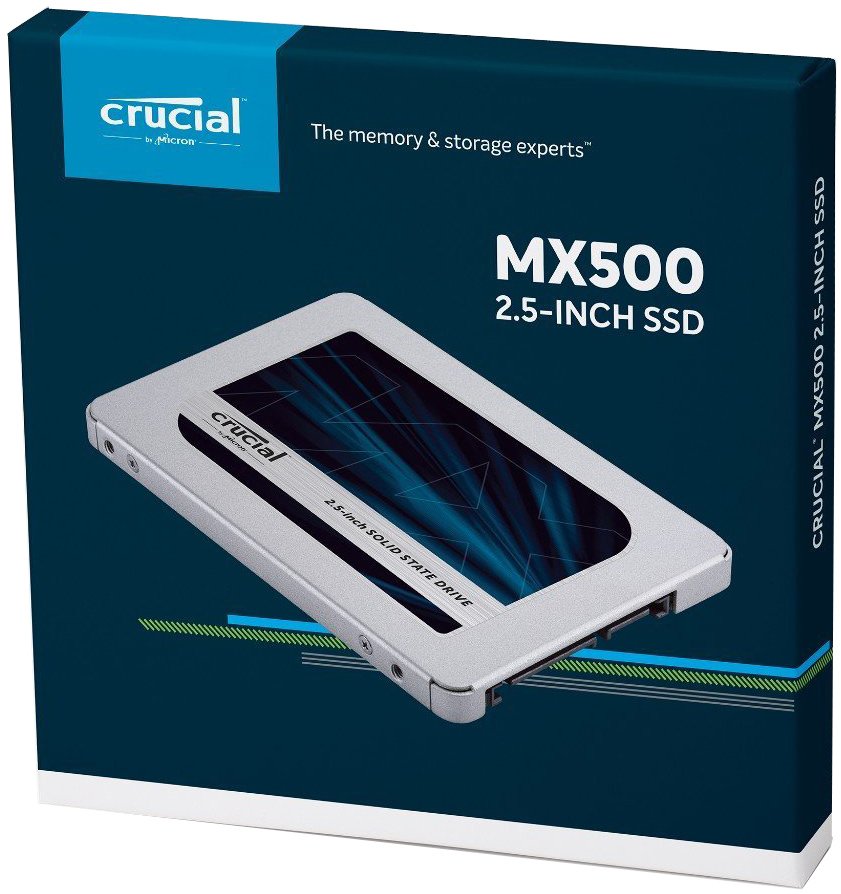   SSD 1Tb Crucial MX500 (CT1000MX500SSD1) (SATA-6Gb/s, 2.5