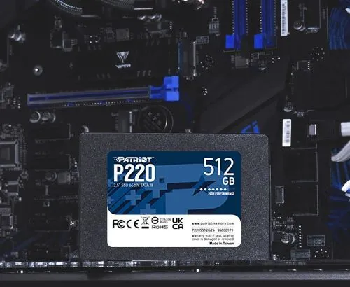   SSD 512Gb Patriot P220 (P220S512G25)