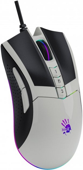 Мышь A4Tech Bloody W90 Max White- фото2