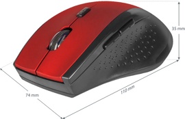 Мышь Defender Accura MM-365 Red (52367)- фото4