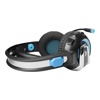 Наушники Crown CMGH-3001 Black/Blue (накладные, закрытые, USB для подсветки, подсветка, 20-20000Гц, 32 Ом)- фото4