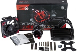 Система водяного охлаждения DeepCool Captain 120EX (DP-GS-H12L-CT120EX)- фото3