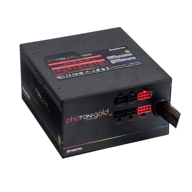 Блок питания 750W Chieftec Photon Gold (GDP-750C-RGB)- фото2