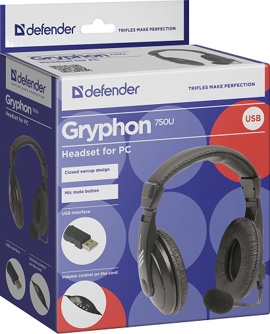Наушники Defender Gryphon 750U (63752)- фото6