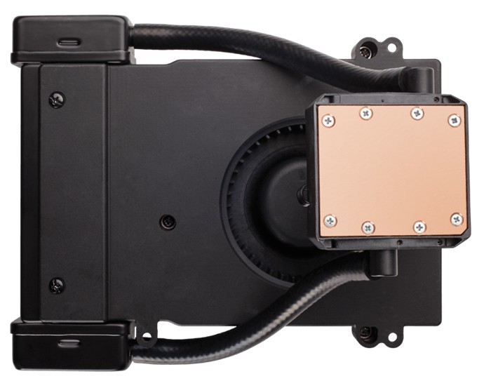 Система водяного охлаждения Corsair Hydro H5 SF (CW-9060023-WW) (для mini-ITX плат, 1000-1800rpm, 20.39-40.78CFM, 36-42dBa, 4pin)- фото5