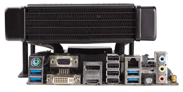 Система водяного охлаждения Corsair Hydro H5 SF (CW-9060023-WW) (для mini-ITX плат, 1000-1800rpm, 20.39-40.78CFM, 36-42dBa, 4pin)- фото4