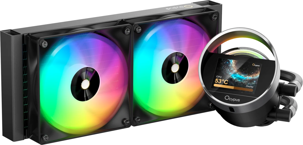 Система водяного охлаждения Ocypus Sigma L24 BK ARGB (Sigma-L24-BK2AAWWN00X-GL)