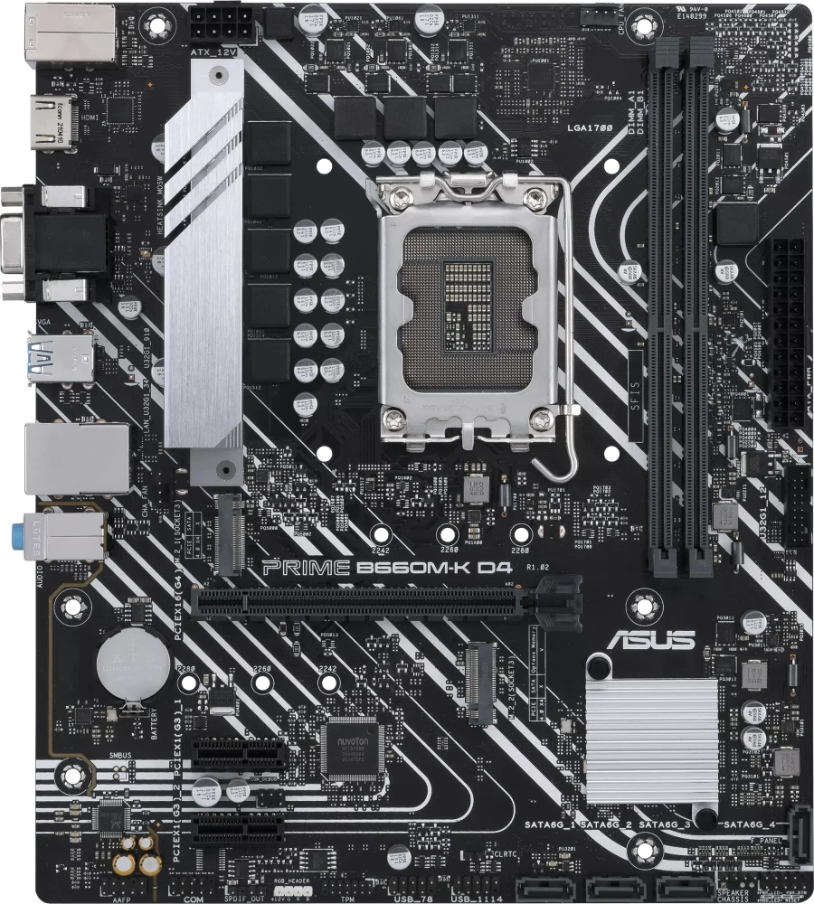 Материнская плата Asus Prime B660M-K D4