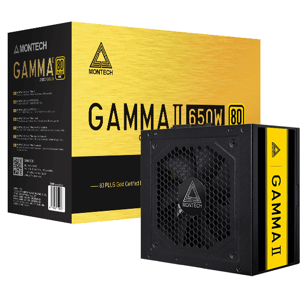 Блок питания 650W Montech Gamma II (MNT-G650-B)