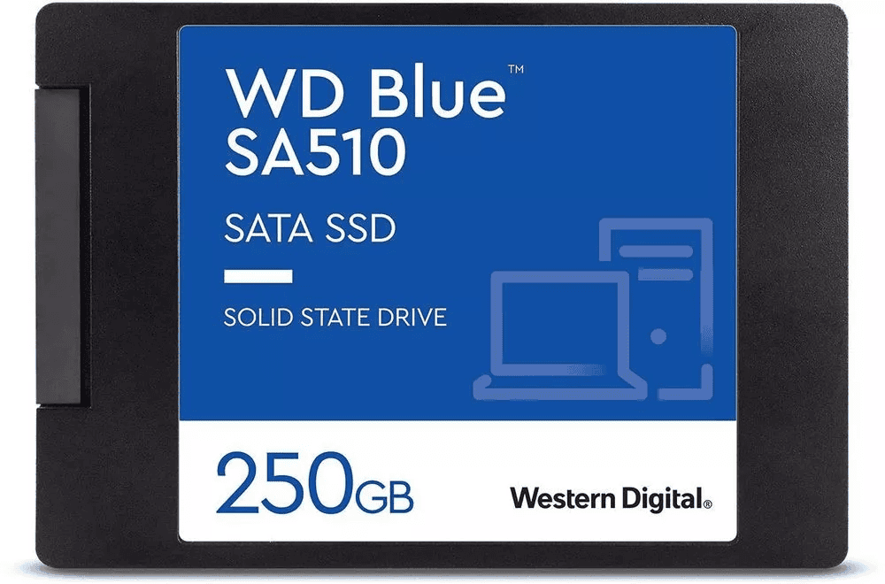 Жесткий диск SSD 250Gb Western Digital Blue (WDS250G3B0A)