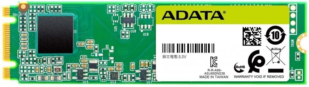Жесткий диск SSD 1Tb A-DATA Ultimate SU650 (ASU650NS38-1TT-C)
