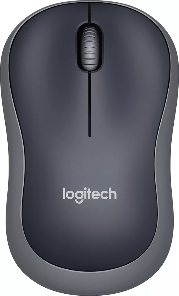 Мышь Logitech M185 (черный/серый) (910-002235)