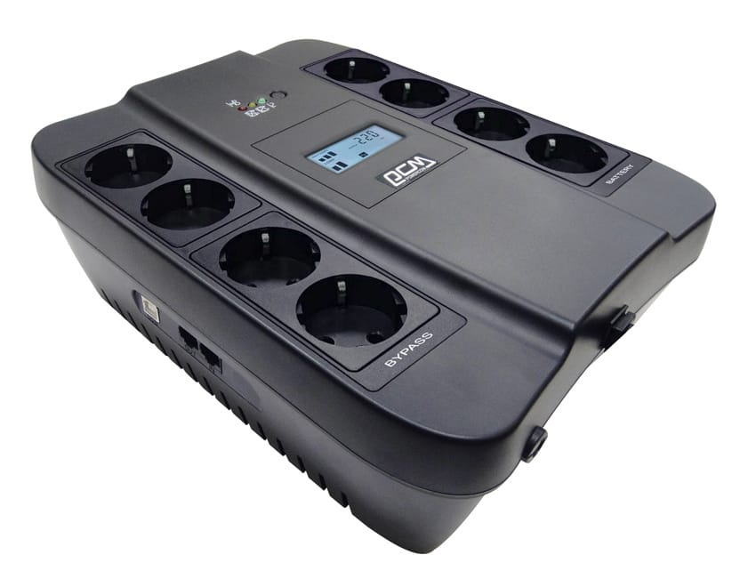 Источник бесперебойного питания 750VA PowerCom Spider SPD-750U LCD