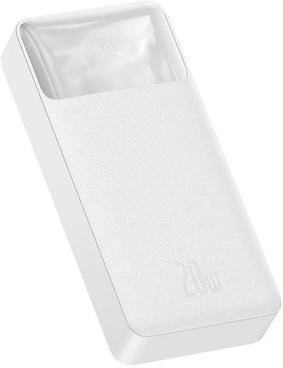 Портативное зарядное устройство Baseus Bipow Fast Charge Power Bank 20W (белый) (PPBD050302)