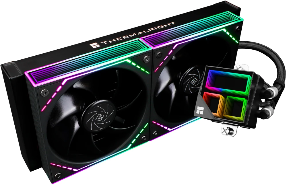 Система водяного охлаждения Thermalright Frozen Infinity 240 ARGB (черный) (F-INFINITY-240-ARGB-BL)