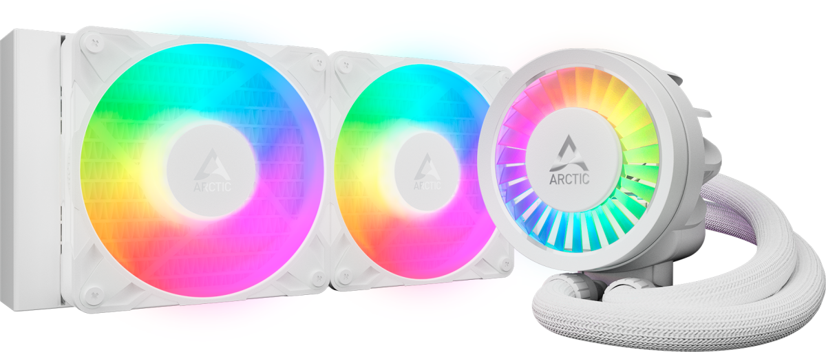 Система водяного охлаждения охлаждения Arctic Liquid Freezer III Pro 240 A-RGB White (ACFRE00186A)