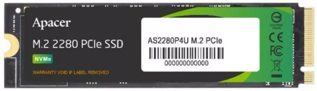 Жесткий диск SSD 2Tb Apacer AS2280P4U (AP2TBAS2280P4U-1)
