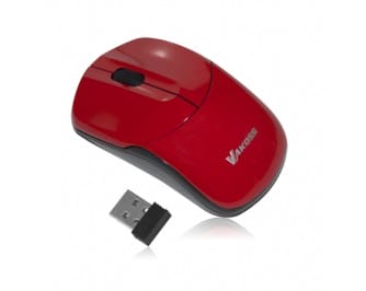 Мышь VAKOSS TM-655UR Wireless Red (1200dpi, 4 кнопки)