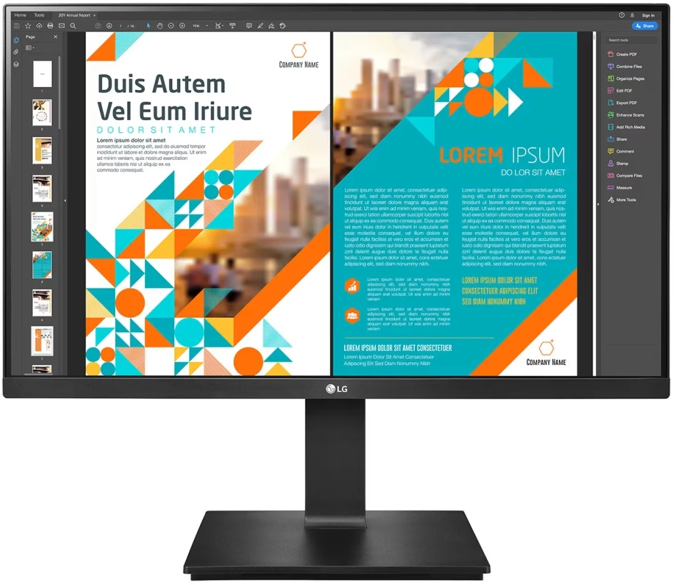 Монитор 24" LG 24QP550-B