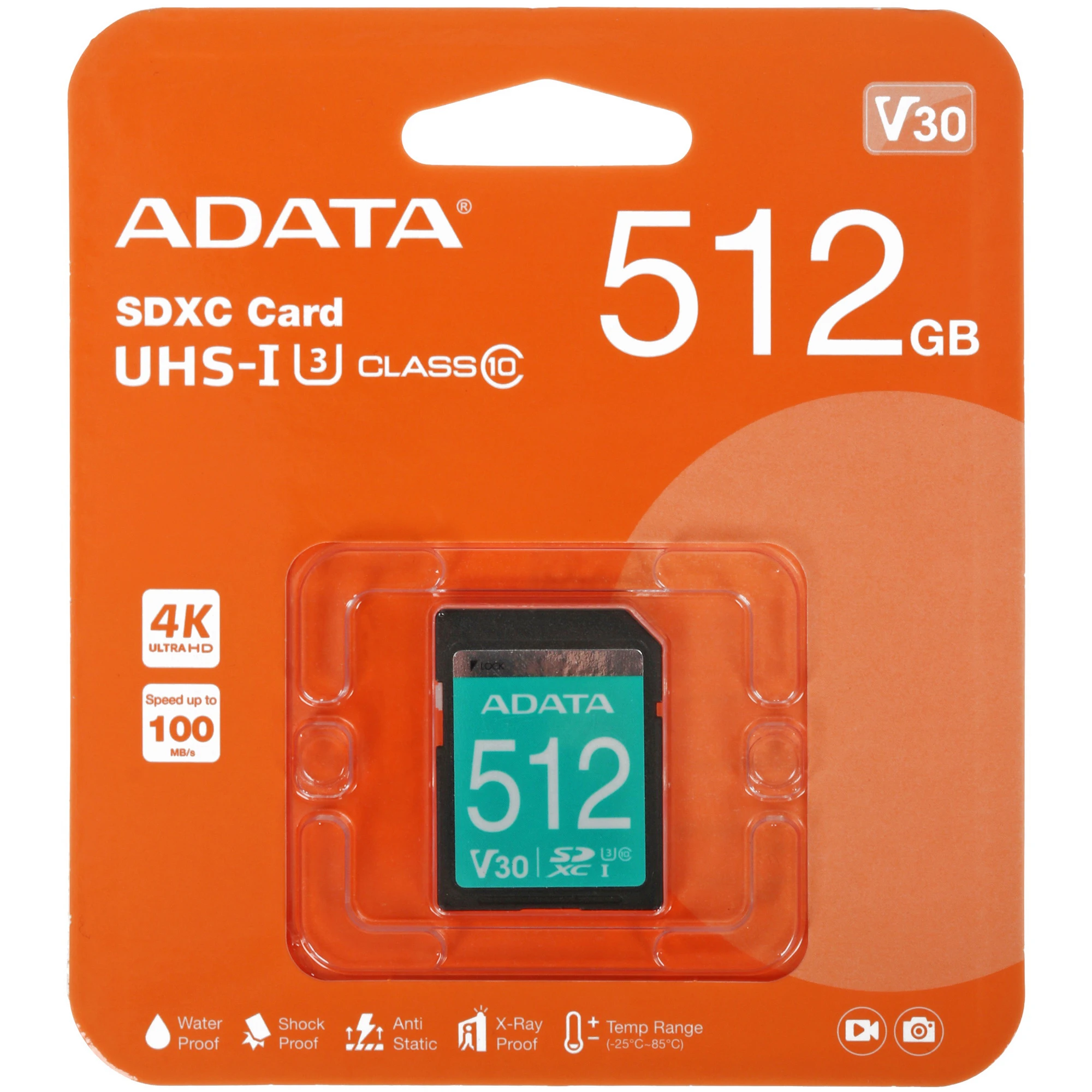Карта памяти 512Gb ADATA Premier Pro (ASDX512GUI3V30S-R)