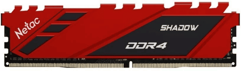 Модуль памяти 8Gb Netac Shadow Red (NTSDD4P32SP-08R)