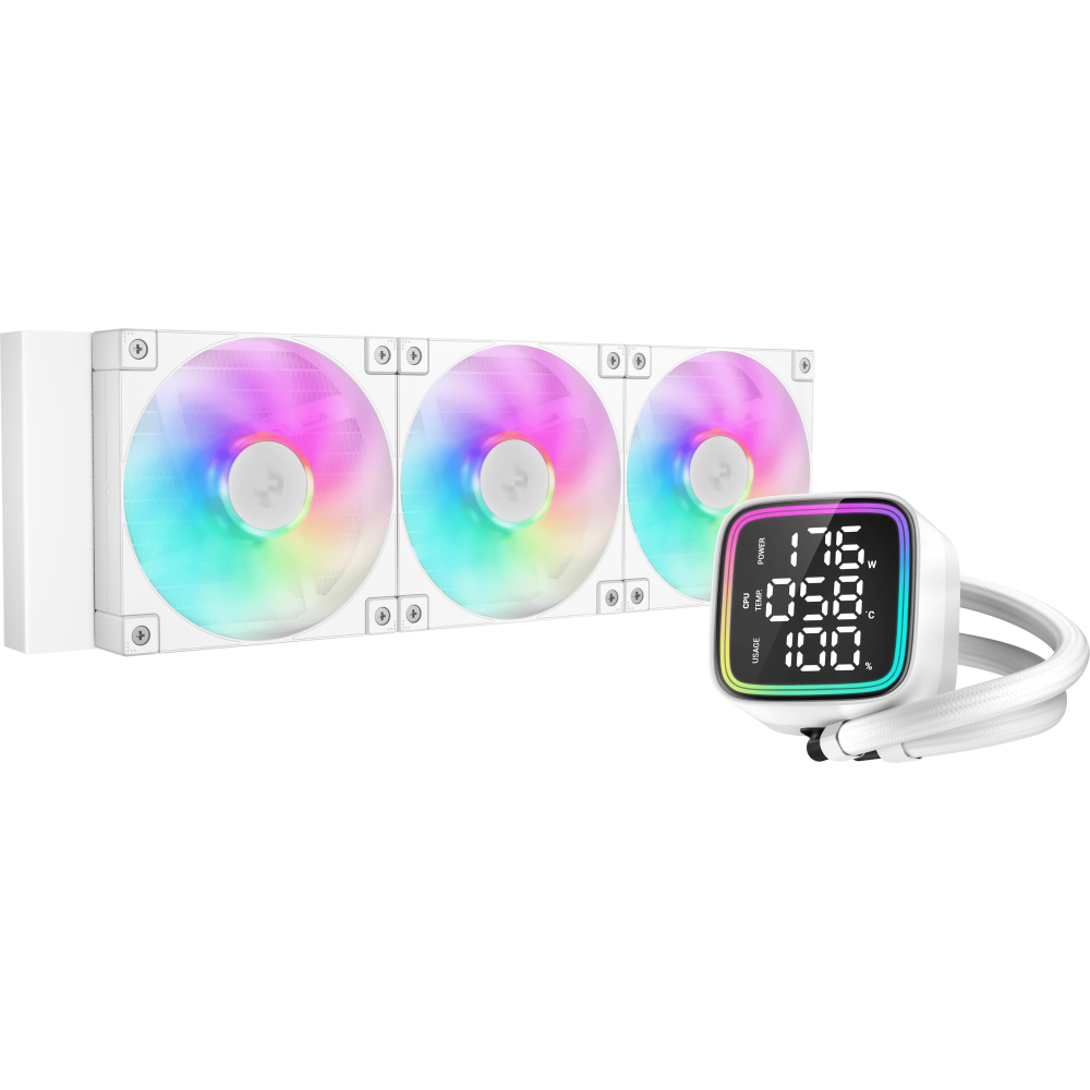 Система водяного охлаждения DeepCool LD360 WH (R-LD360-WHDMMN-G-1)