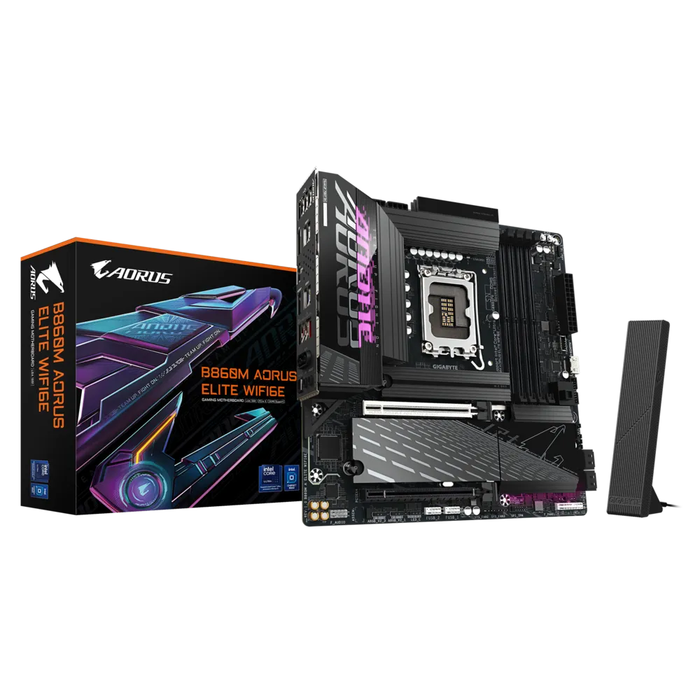 Материнская плата Gigabyte B860M Aorus Elite WIFI6E