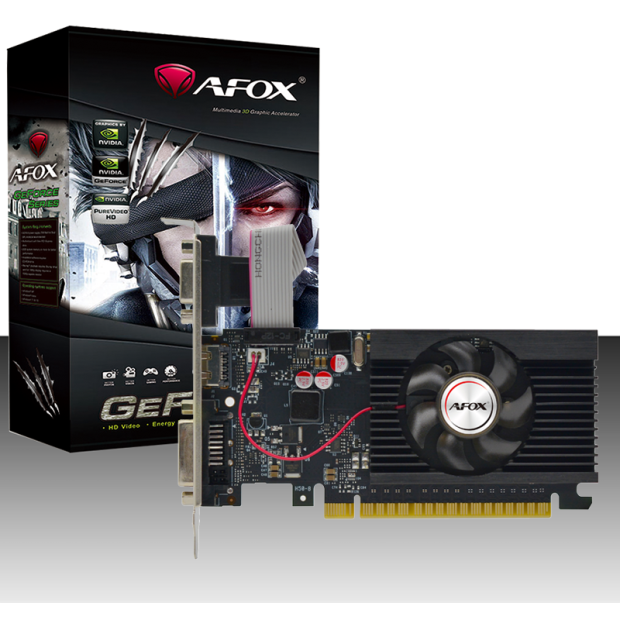 Видеокарта AFOX GT730 LP Single Fan (AF730-2048D3L6)