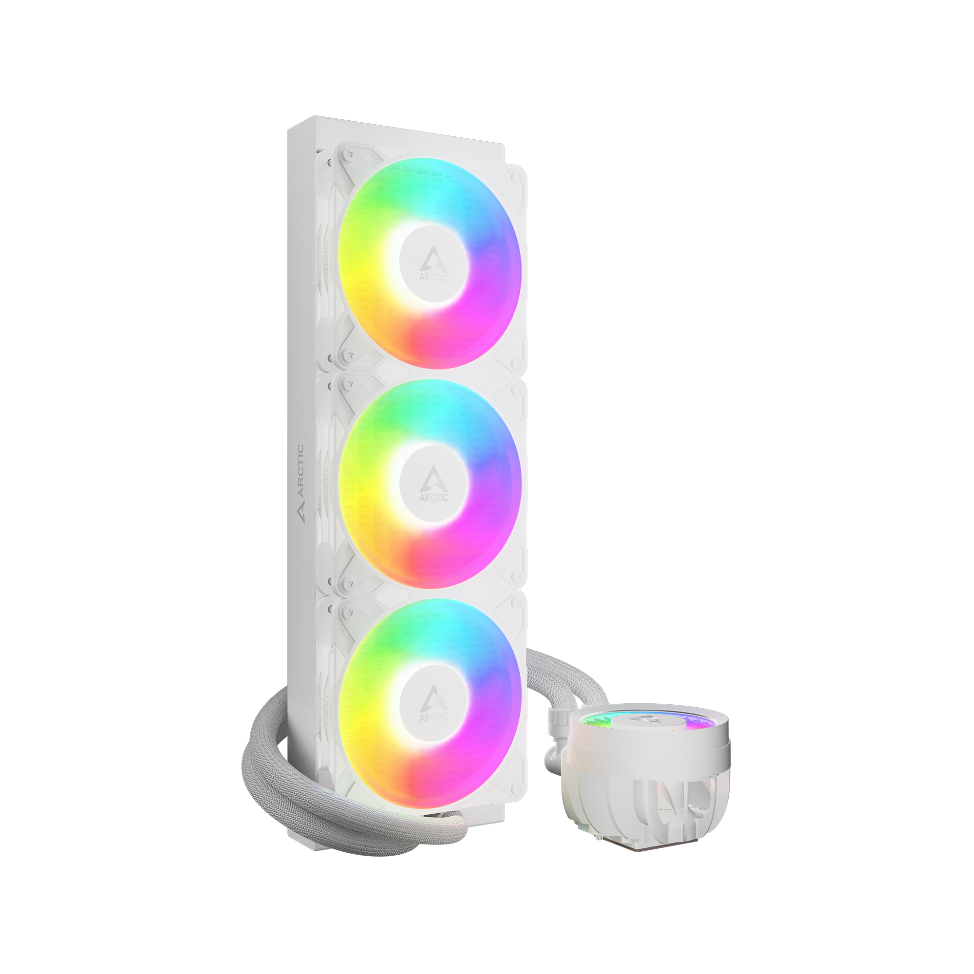 Система водяного охлаждения Arctic Cooling Liquid Freezer III Pro 360 A-RGB White (ACFRE00188A)