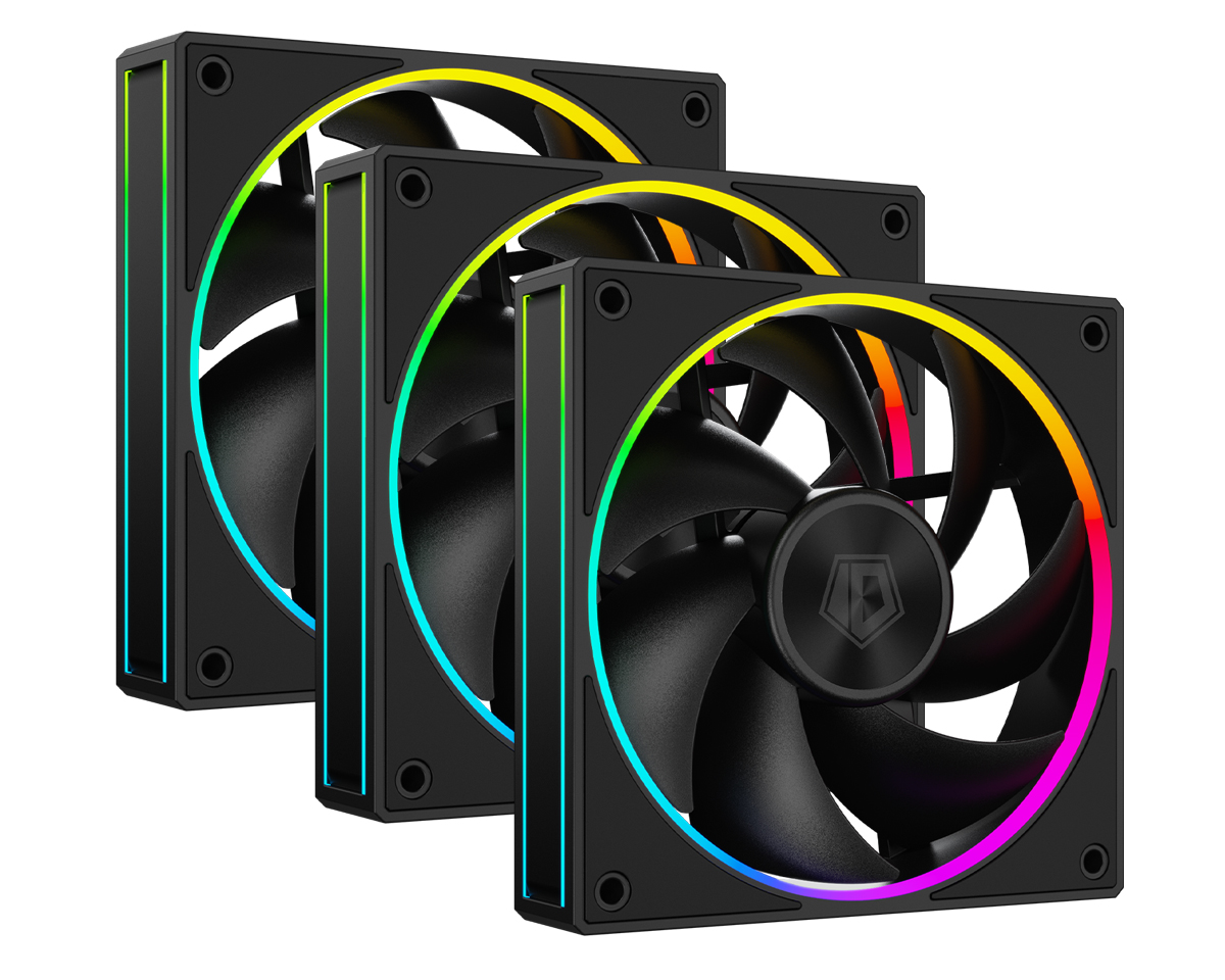 Набор вентиляторов ID-Cooling AF-127-ARGB-K TRIO