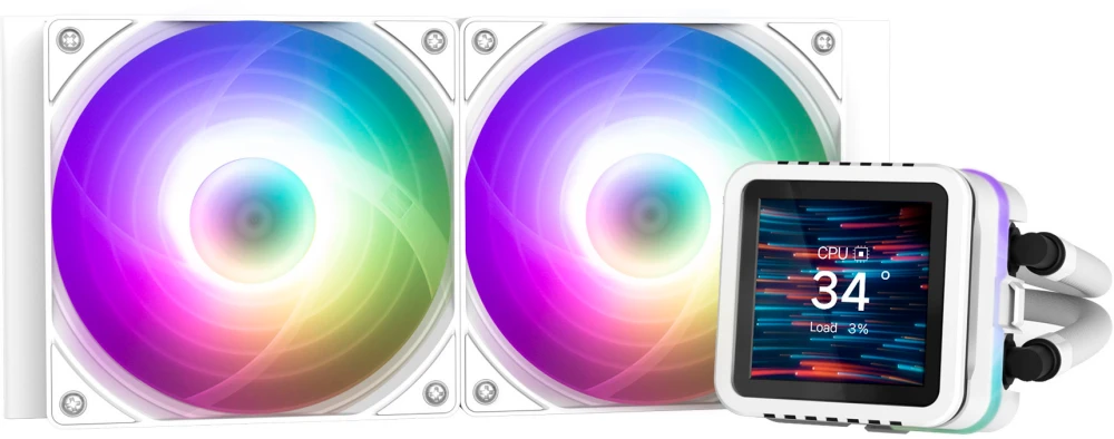 Система водяного охлаждения Zalman Alpha2 DS A24 (белый)