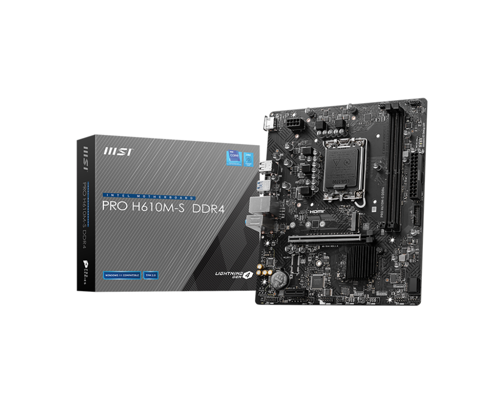 Материнская плата MSI Pro H610M-S DDR4