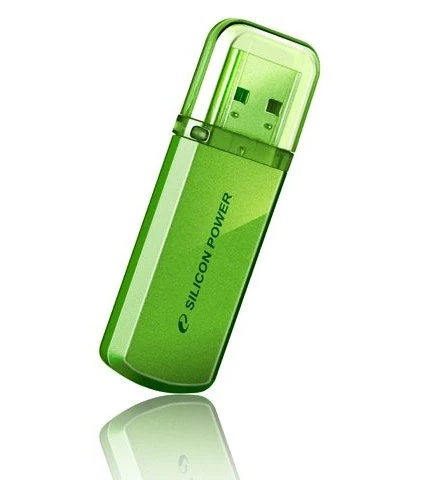 USB flash disk 32Gb Silicon-Power Helios 101 Green (SP032GBUF2101V1N)