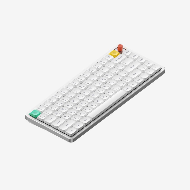 Клавиатура беспроводная Nuphy AIR75v3 Nova White Brown Nano Switch (AIR75v3-NW-BRN)