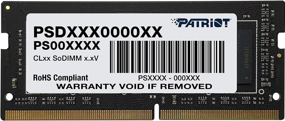Модуль памяти 4Gb Patriot PSD44G266681S 2666MHz PC-21300
