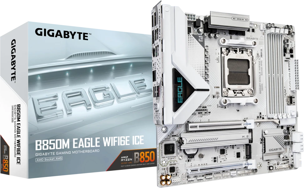 Материнская плата Gigabyte B850M Eagle WIFI6E Ice