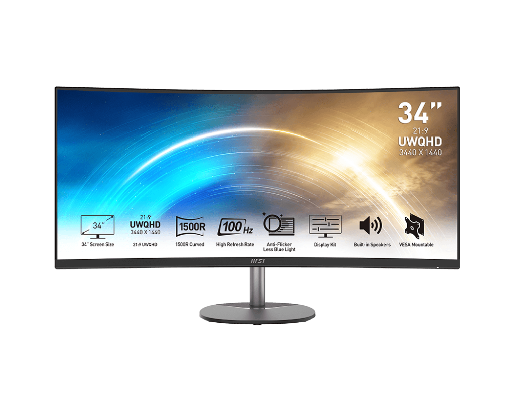 Монитор 34" MSI Pro MP341CQ