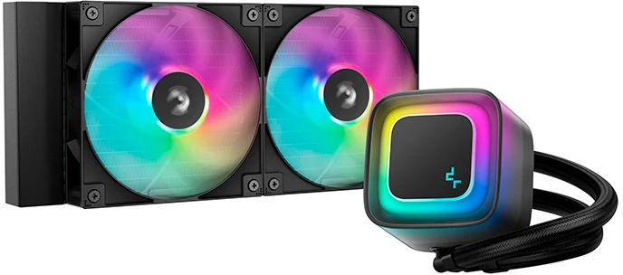 Система водяного охлаждения DeepCool LE240 V2 (R-LE240-BKAMMC-G-2)
