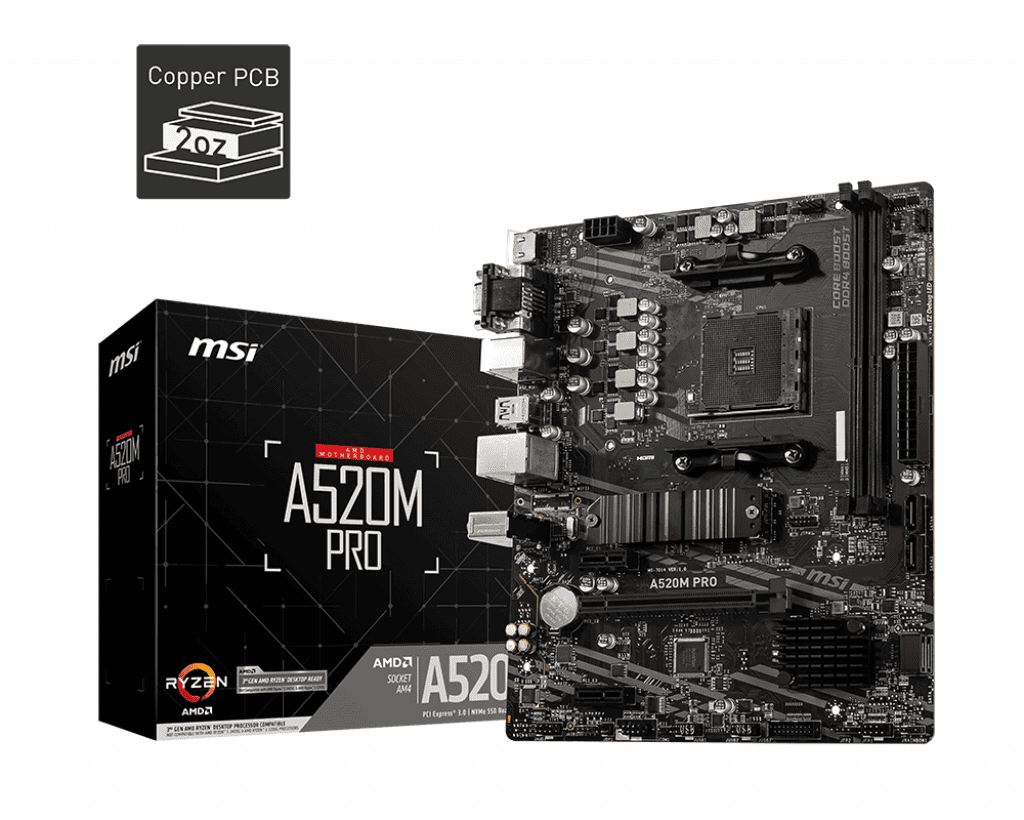 Материнская плата MSI A520M PRO